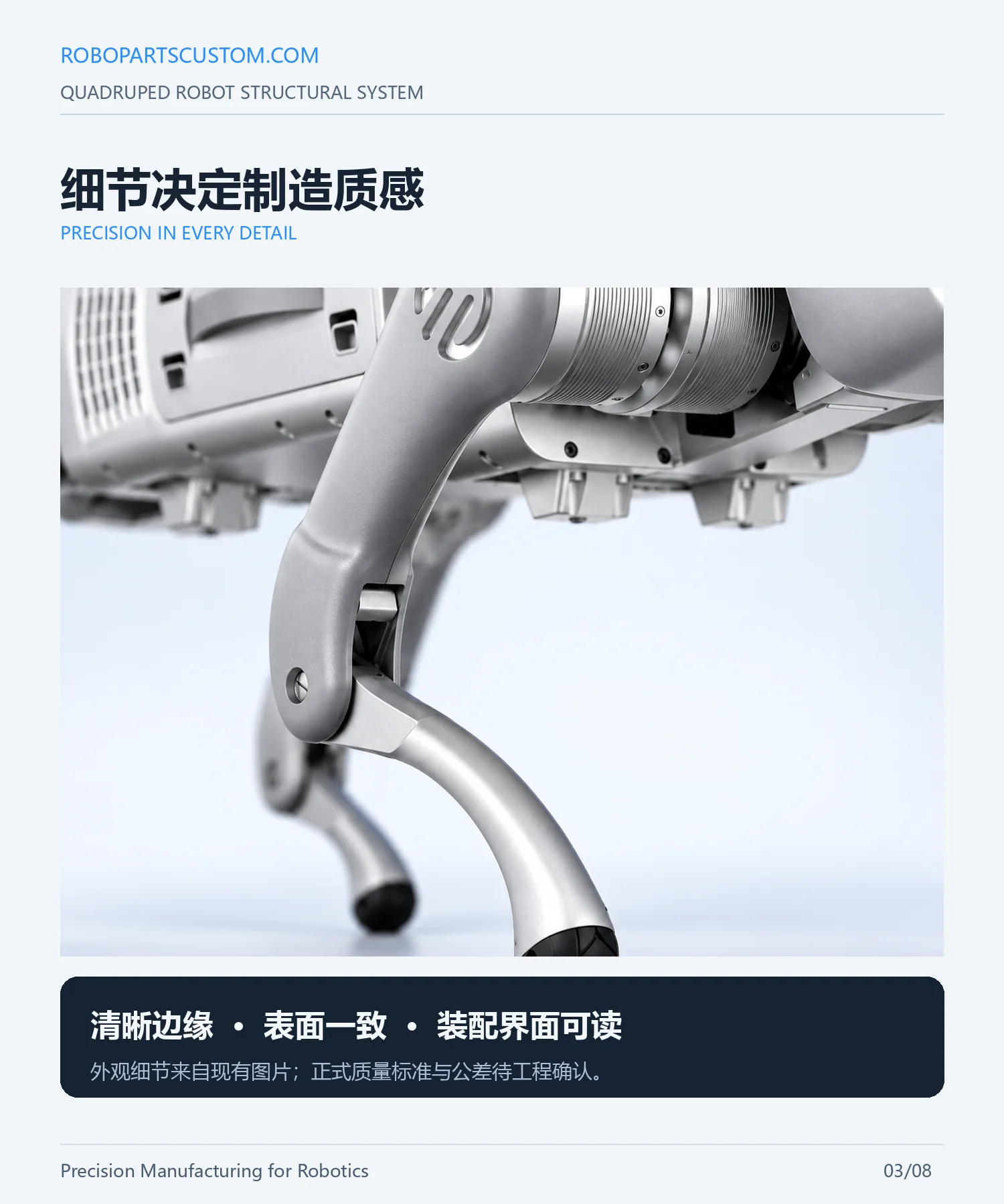 四足机器人结构件系统详情页 3