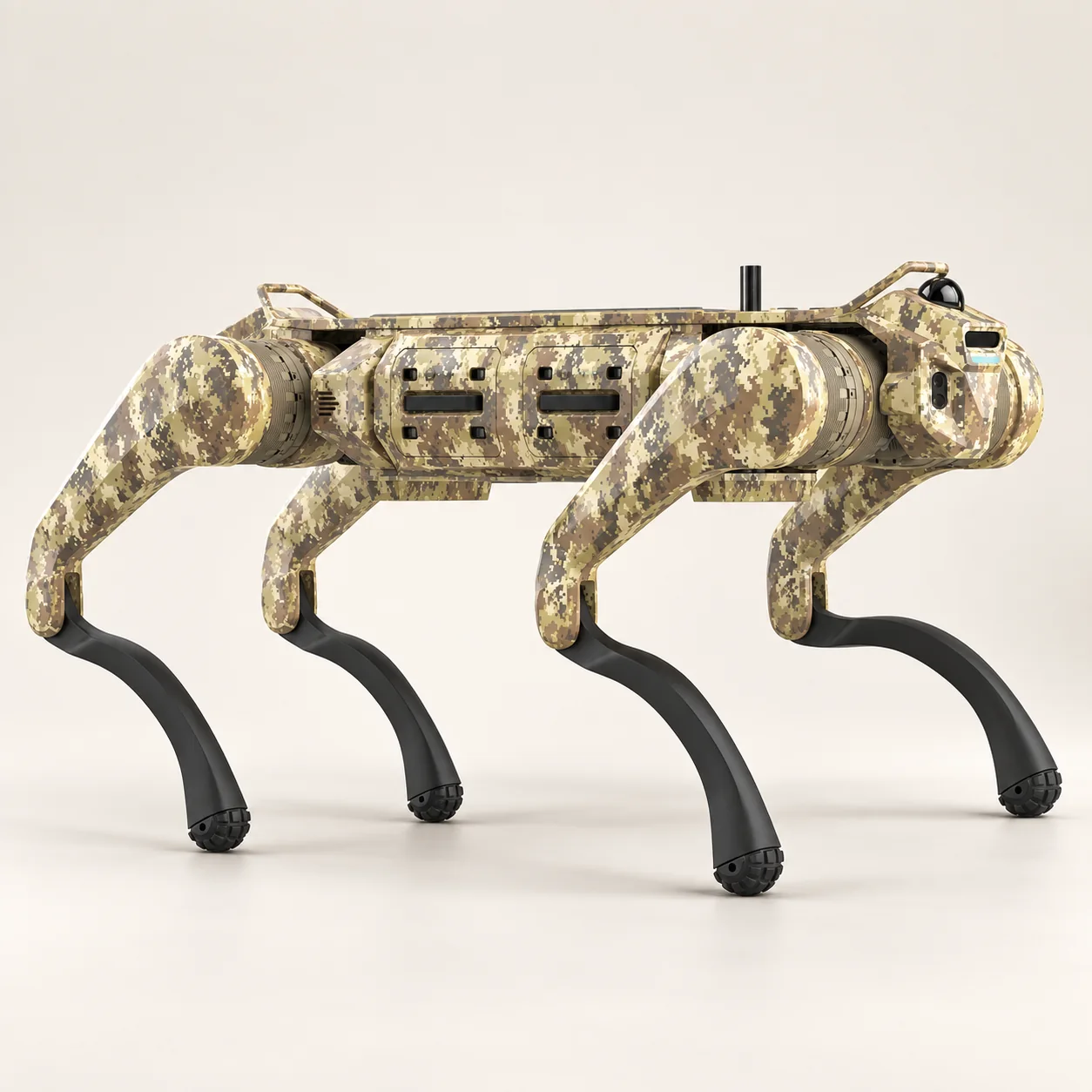 Weather-Resistant Quadruped Robot Enclosure